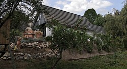 large garden with its own vineyard